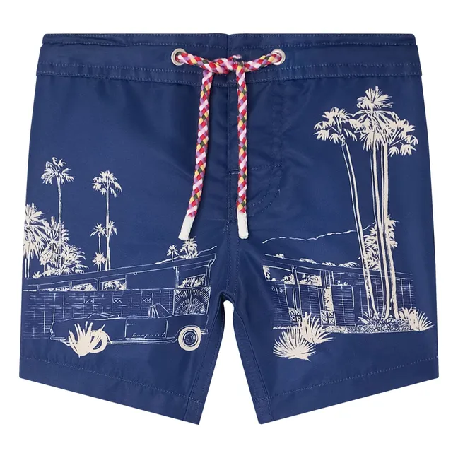 Niagara Recycled Fiber Swim Shorts | Navy blue