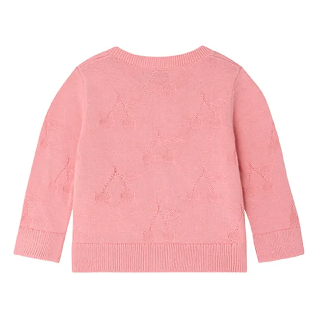 Chaqueta Teyana Cerises Algodón Ecológico | Rosa