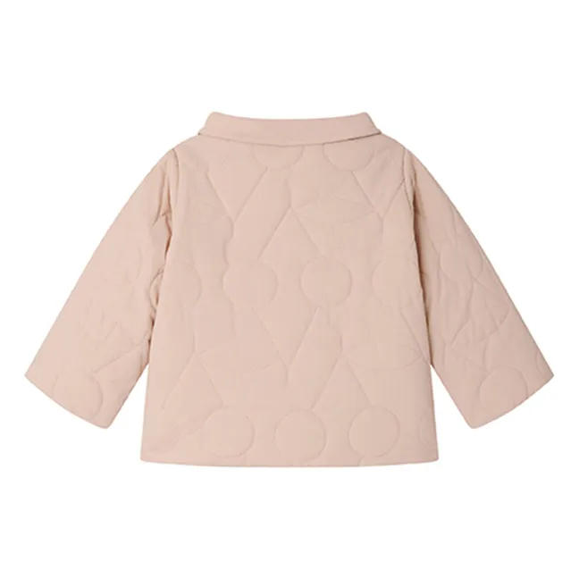 Chaqueta de fibra reciclada Luni Cerises | Rosa empolvado