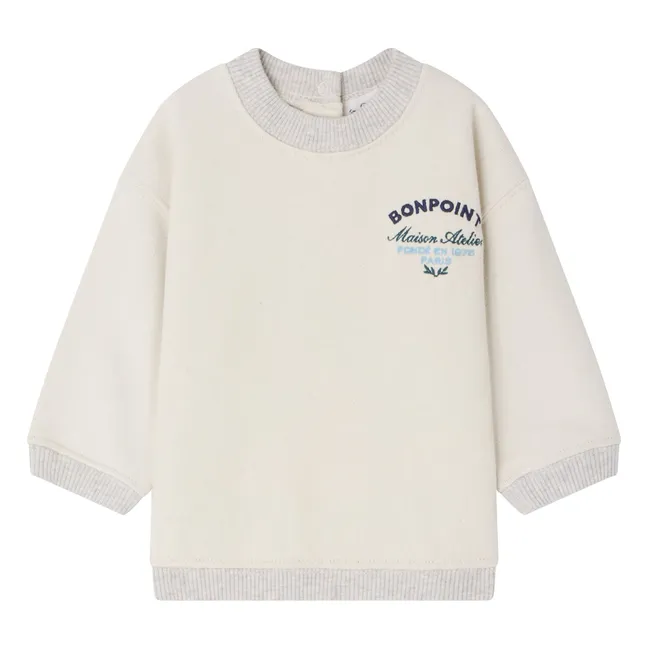 Sweat Dady Coton Bio | Ecru