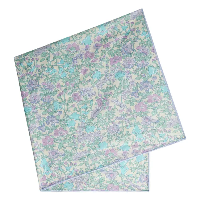 Pañuelo de algodón orgánico Cayati Liberty | Verde agua