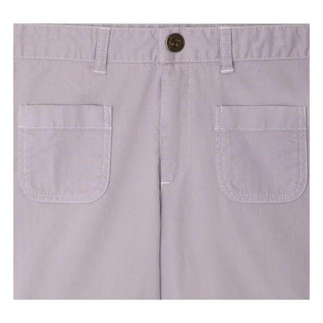 Short Denim Eureka Coton Bio | Lavande