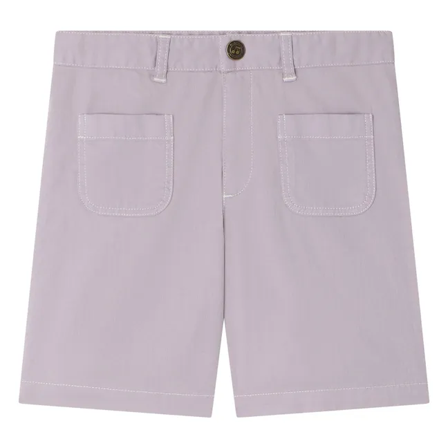 Short Denim Eureka Coton Bio | Lavande