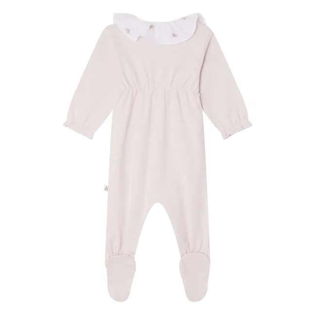 Pigiama Lintina Pointelle in cotone biologico | Glicine