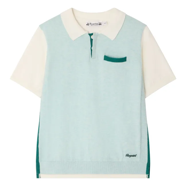 Polo Laser | Bleu gris