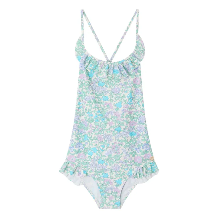 Maillot de Bain Lacy Liberty Fibres Recyclées | Vert d'eau- Image produit n°0