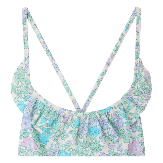 Lacy Liberty Swimsuit Recycled Fibers | Green water