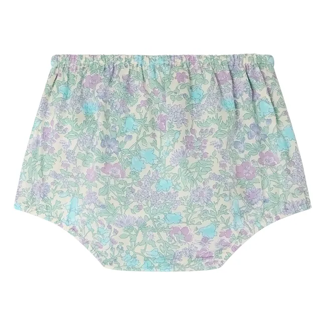 Bloomer de algodón orgánico Aki Liberty | Verde agua