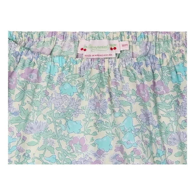 Bloomer Aki Liberty Organic Cotton | Green water
