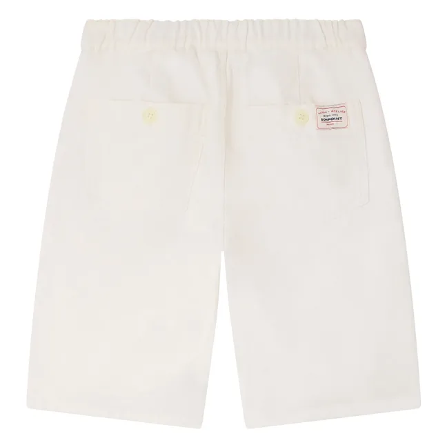 Pantalones cortos Elgar de algodón ecológico | Crudo