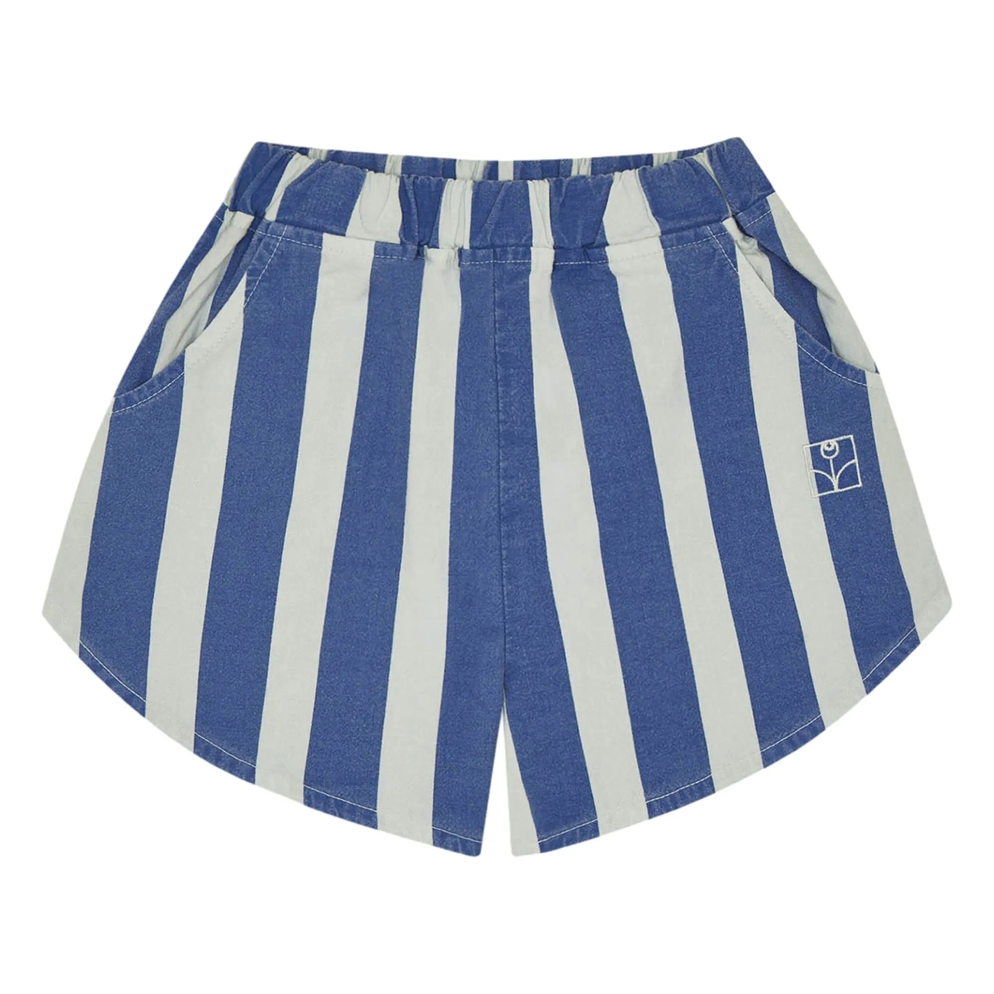 The Campamento Blue Striped Shorts