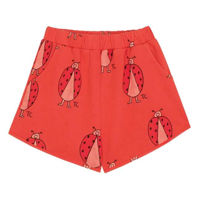 Marienkäfer-Shorts | Rot