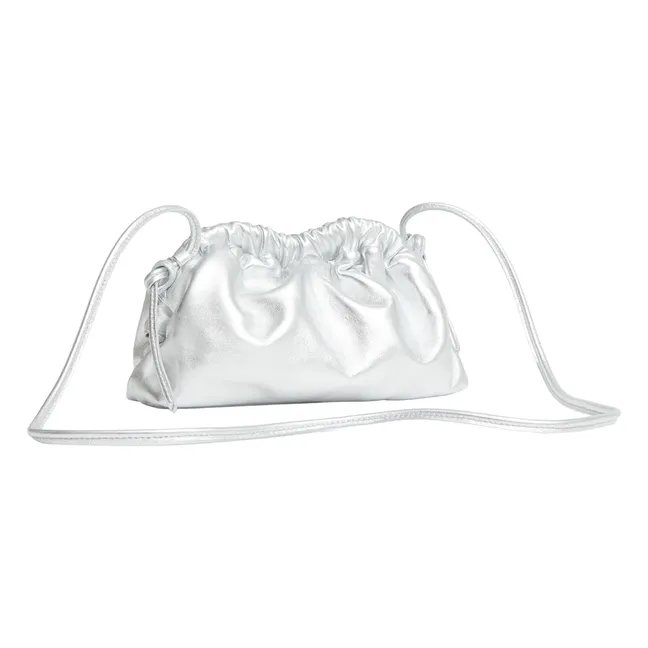 Mini Sac Cloud Clutch | Argenté
