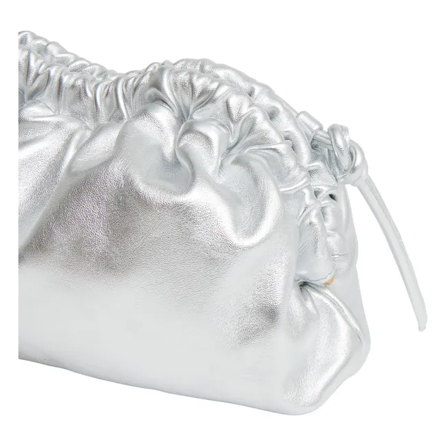 Mini Sac Cloud Clutch | Argenté