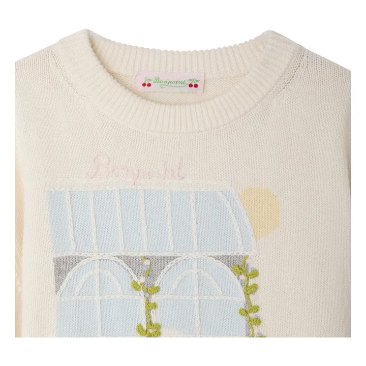 Pull Anumati Coton Bio | Crème- Image produit n°1