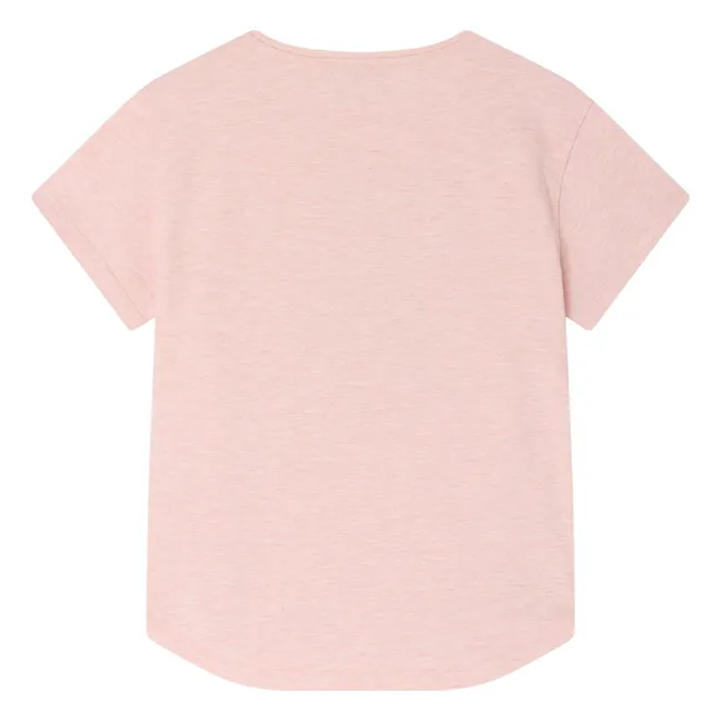 T-shirt Aada Coton Bio | Rose pâle