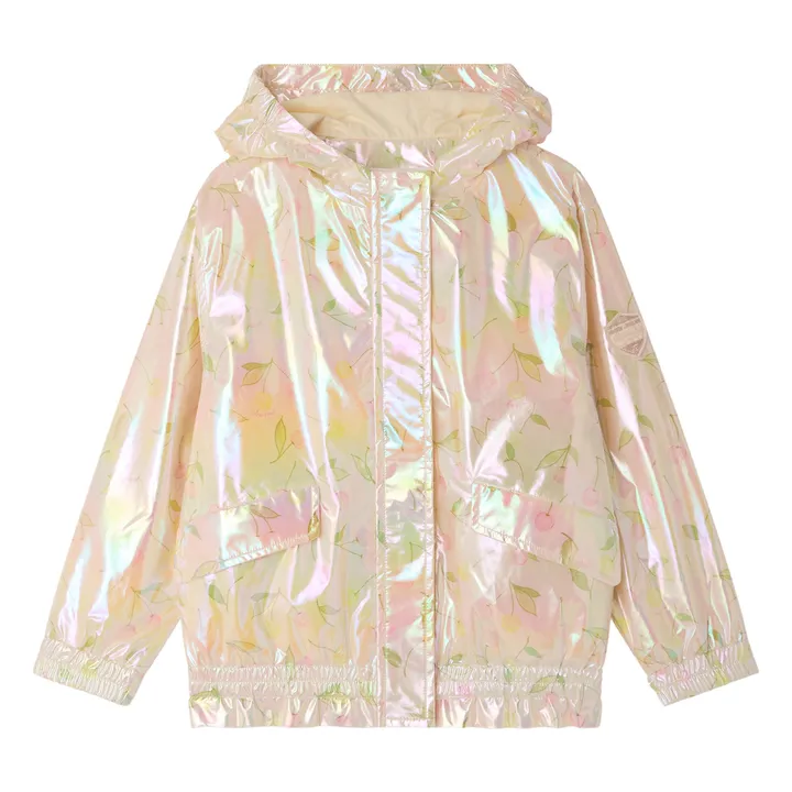 Blouson à Capuche Lyane Fibres Recyclées | Rose- Image produit n°0