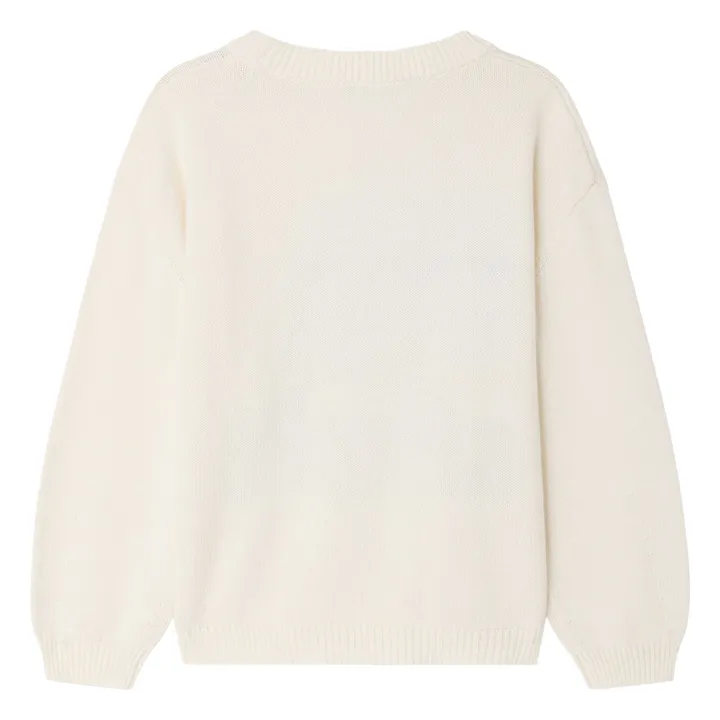 Pull Anumati Coton Bio | Crème- Image produit n°2