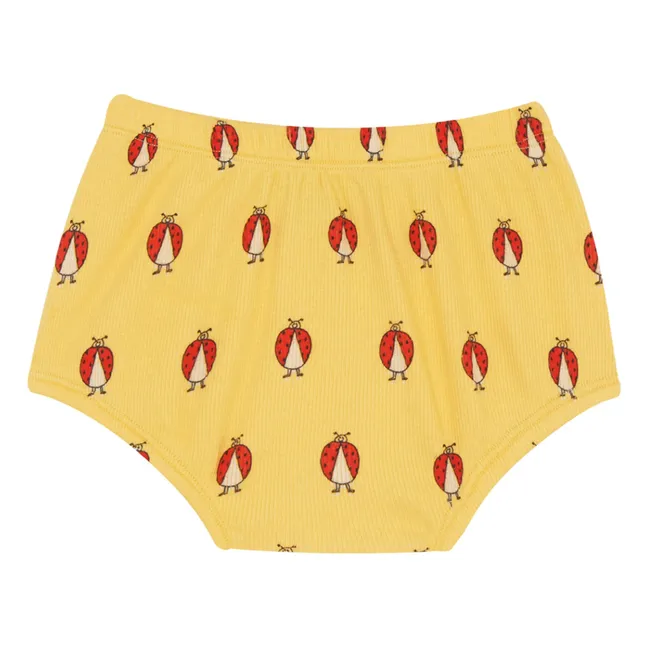 Bloomer Coccinelles Coton Bio | Jaune