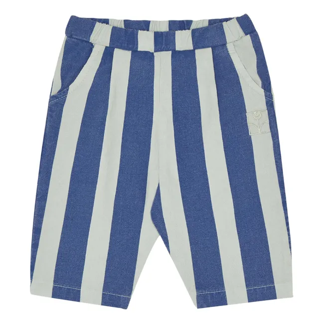 Pantaloni a righe per bambini | Blu