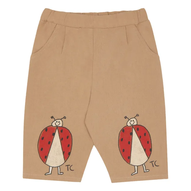 Pantalón de mariquita para bebé | Camel