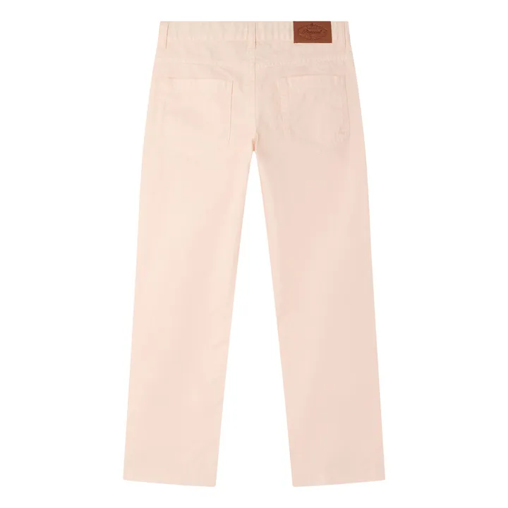 Pantalon Lewey Coton Bio | Saumon- Image produit n°2