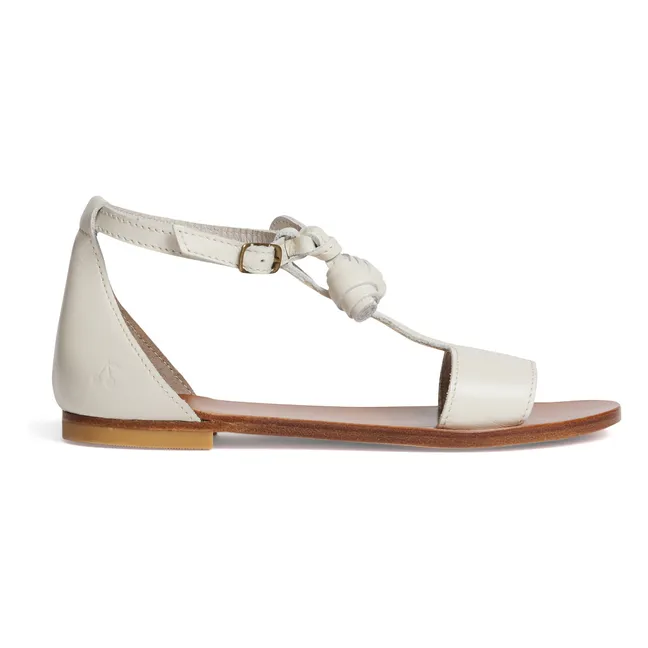 Elmas Cerise sandals | Cream