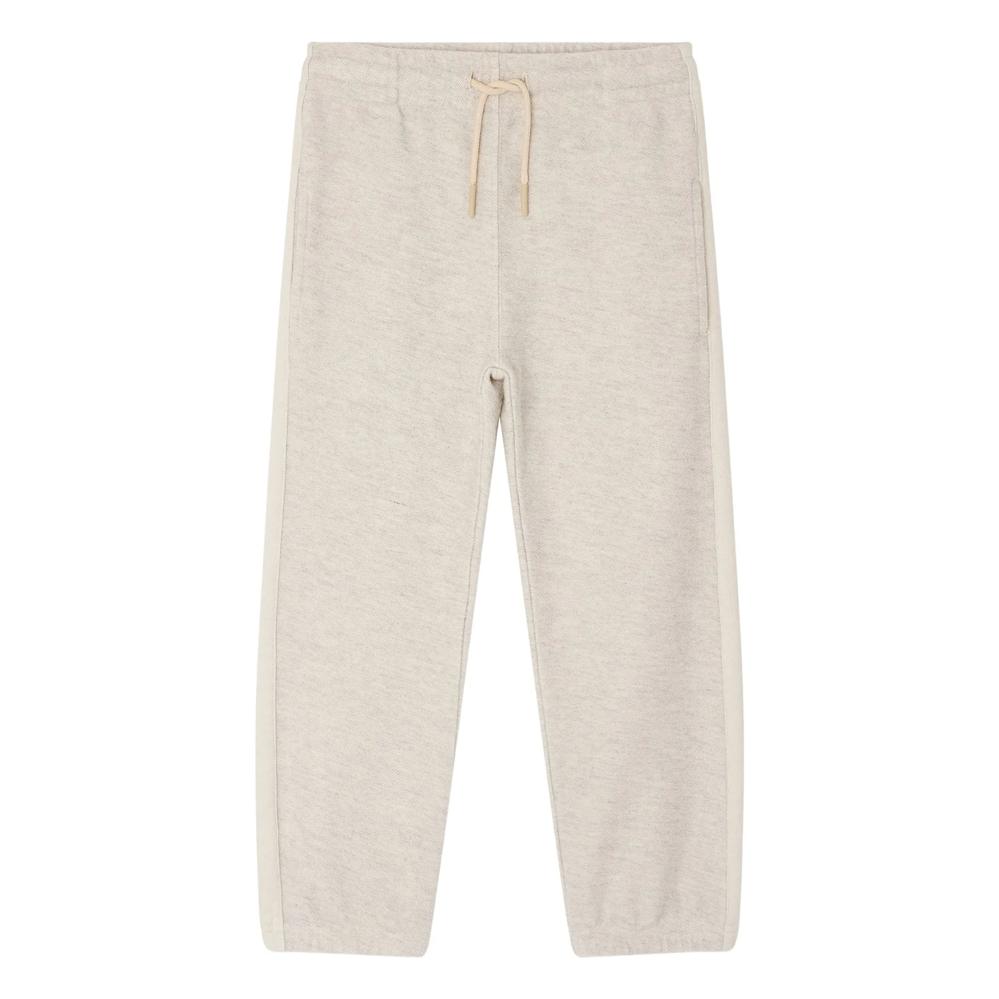 Bonpoint Boys Heather Beige Lidji Organic Cotton Jogger