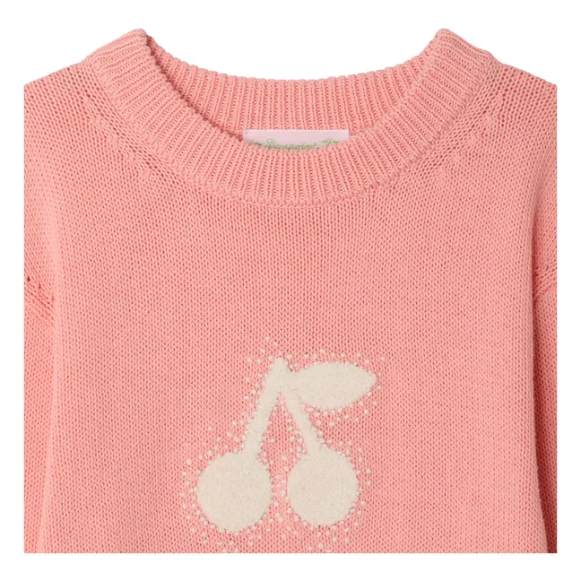 Liesel Cherry sweater | Coral