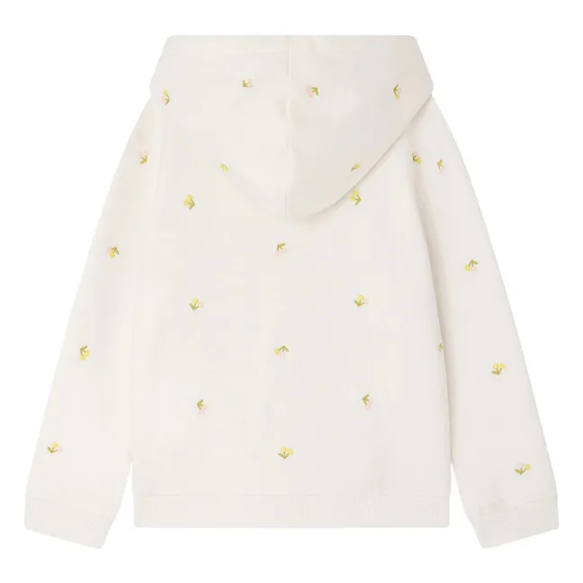 Sudadera con capucha de algodón ecológico Talent | Crudo