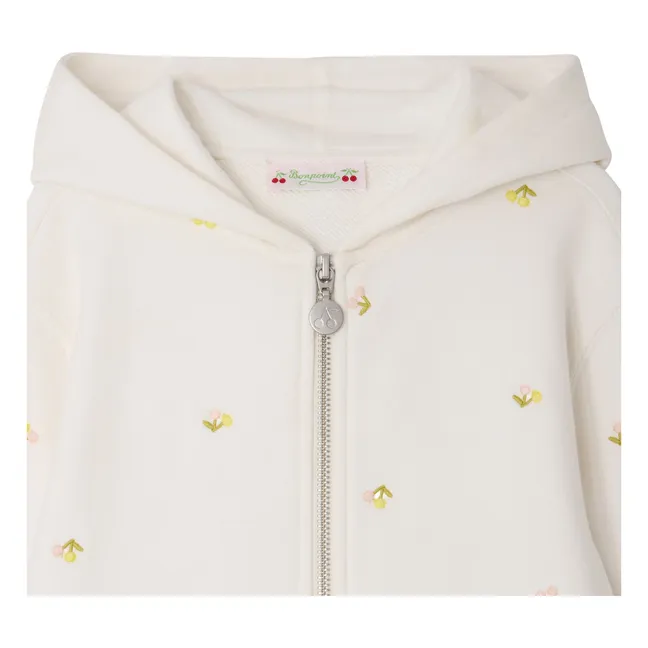 Sudadera con capucha de algodón ecológico Talent | Crudo