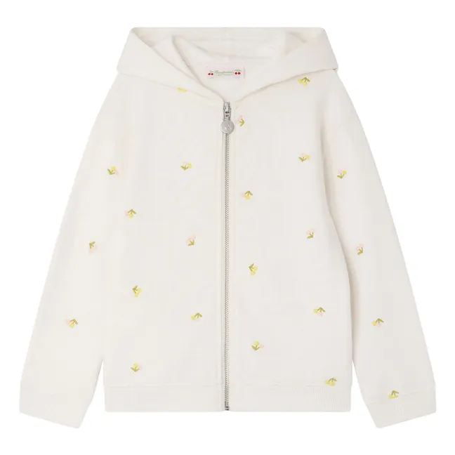 Sudadera con capucha de algodón ecológico Talent | Crudo