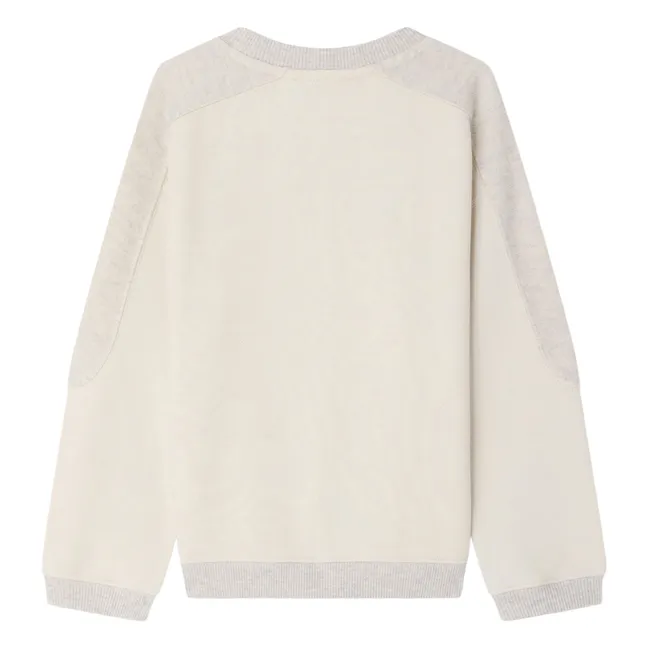 Sudadera Leal de algodón orgánico | Beige chiné