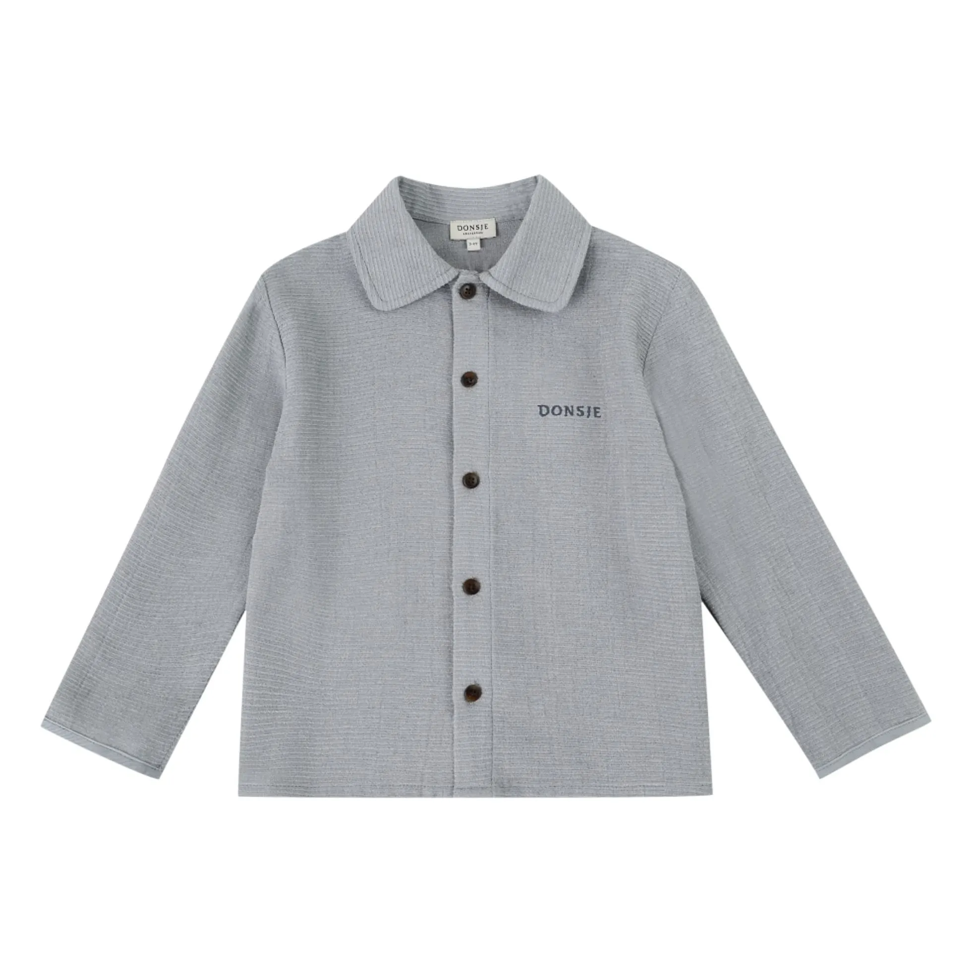 Donsje Grey Blue Bieken Shirt