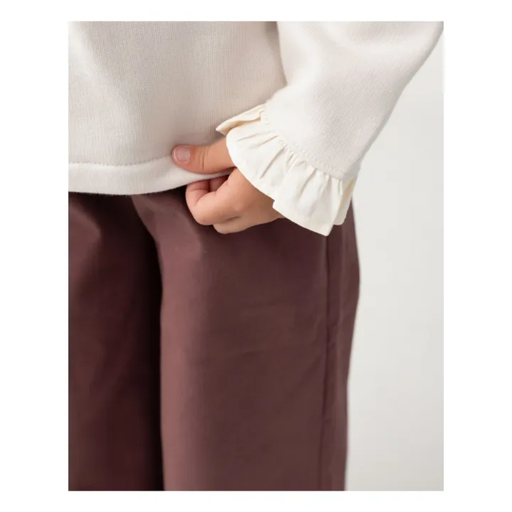 Pull Carilin | Blanc cassé- Image produit n°2