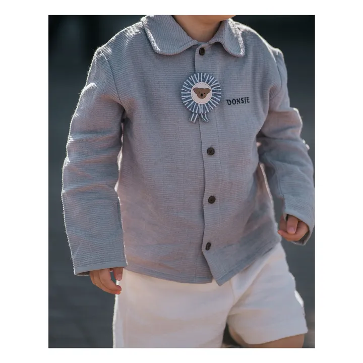 Chemise Bieken | Bleu gris- Image produit n°1