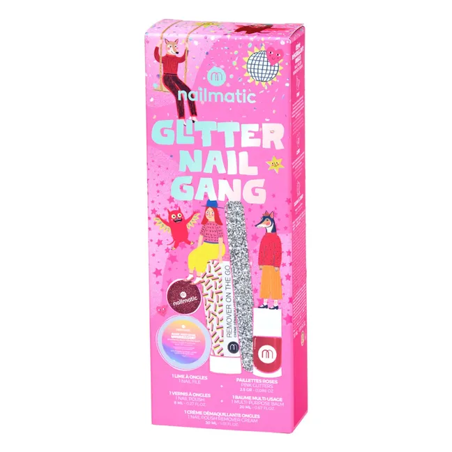 Set di unghie Glitter Nail Gang 