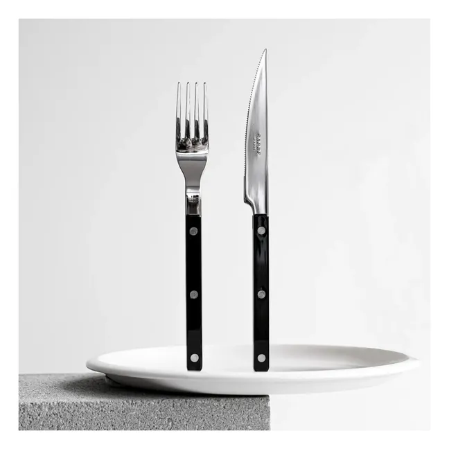 Ménagère - Set de 24 couverts | Noir