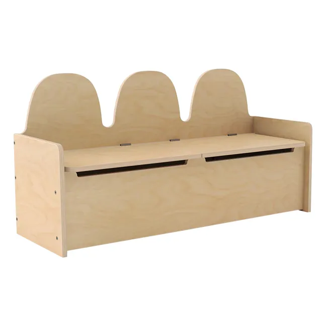 Banc de rangement | Bouleau
