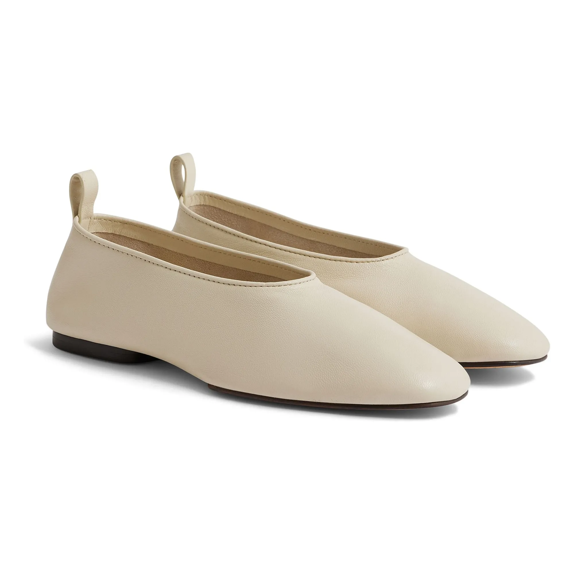 Ballerines Bala Cuir | Ivoire- Image produit n°3