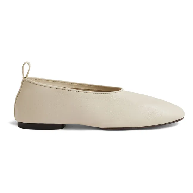 Ballerines Bala Cuir | Ivoire