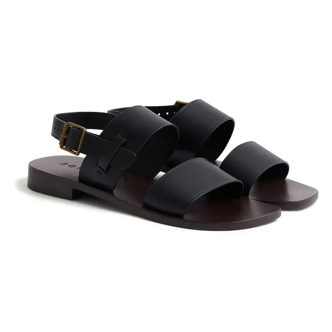 Sandalen Douglas Leder | Schwarz