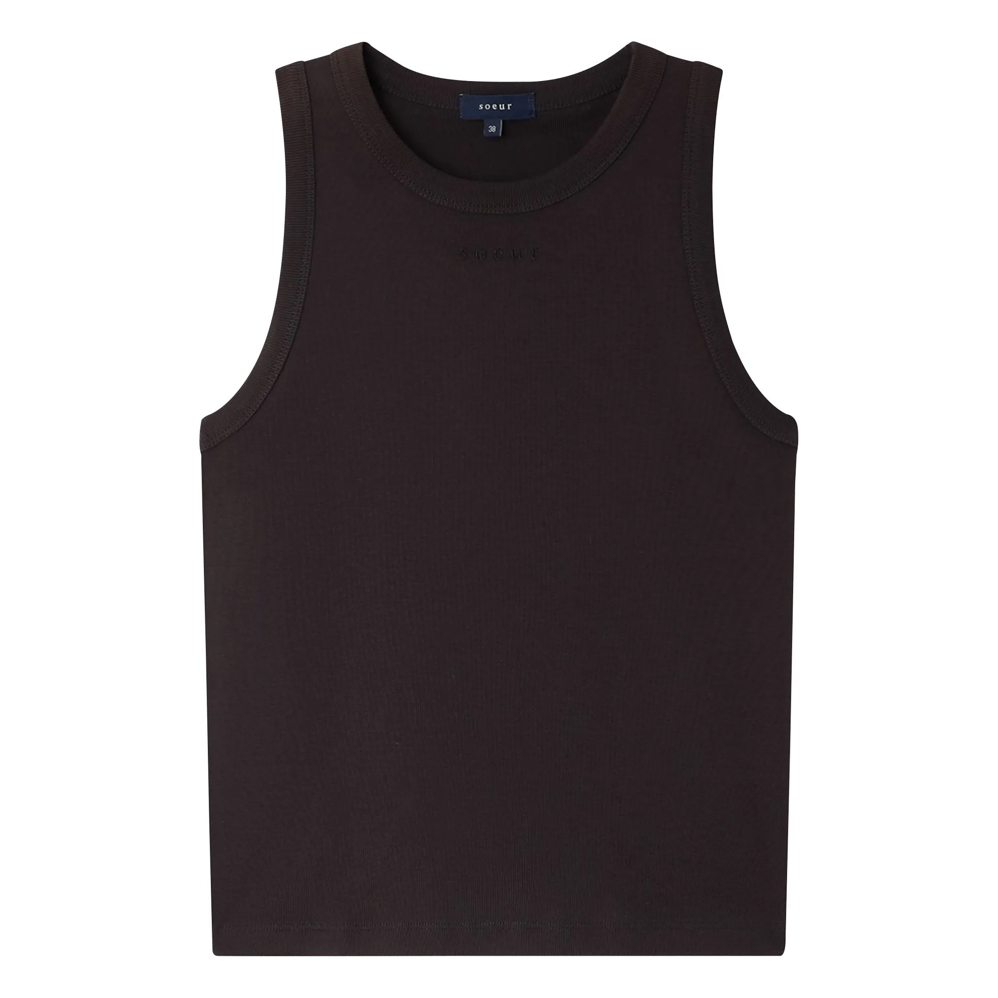 Soeur Carbon Dolly Organic Cotton Tank Top