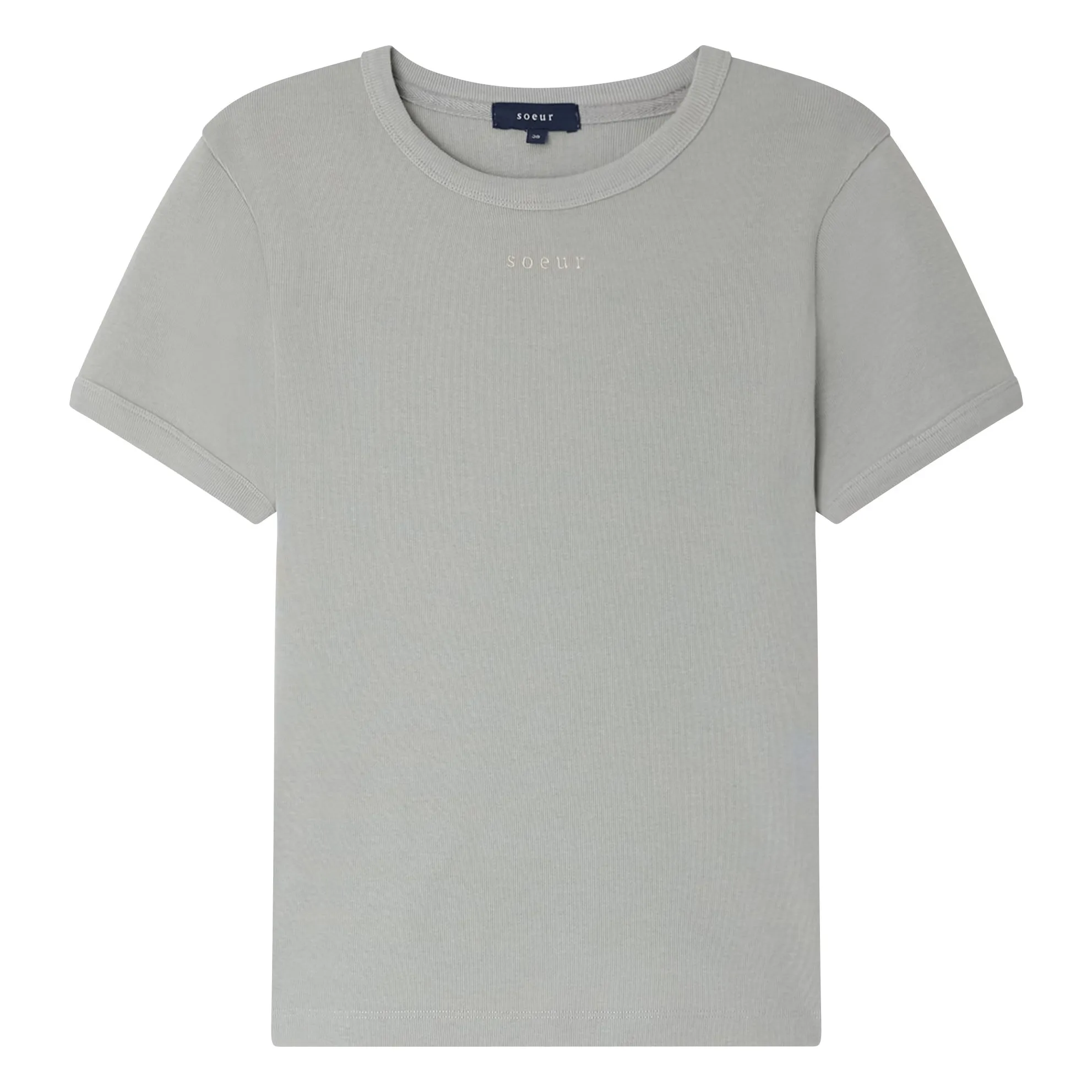 Soeur Ice Blue Aristide Organic Cotton T-Shirt