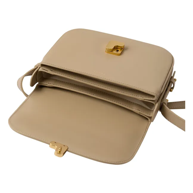 Bellissima Mini Leather Bag | Sand