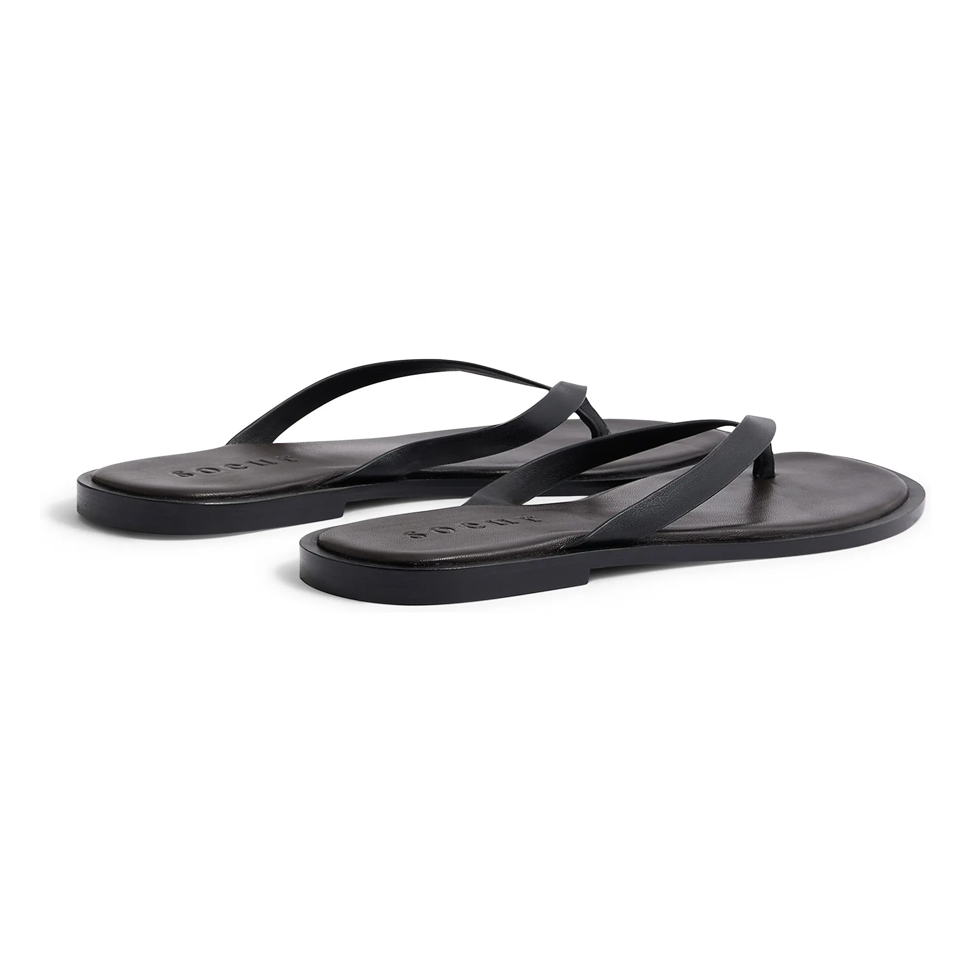 Sandales Haiku Cuir | Noir- Image produit n°7