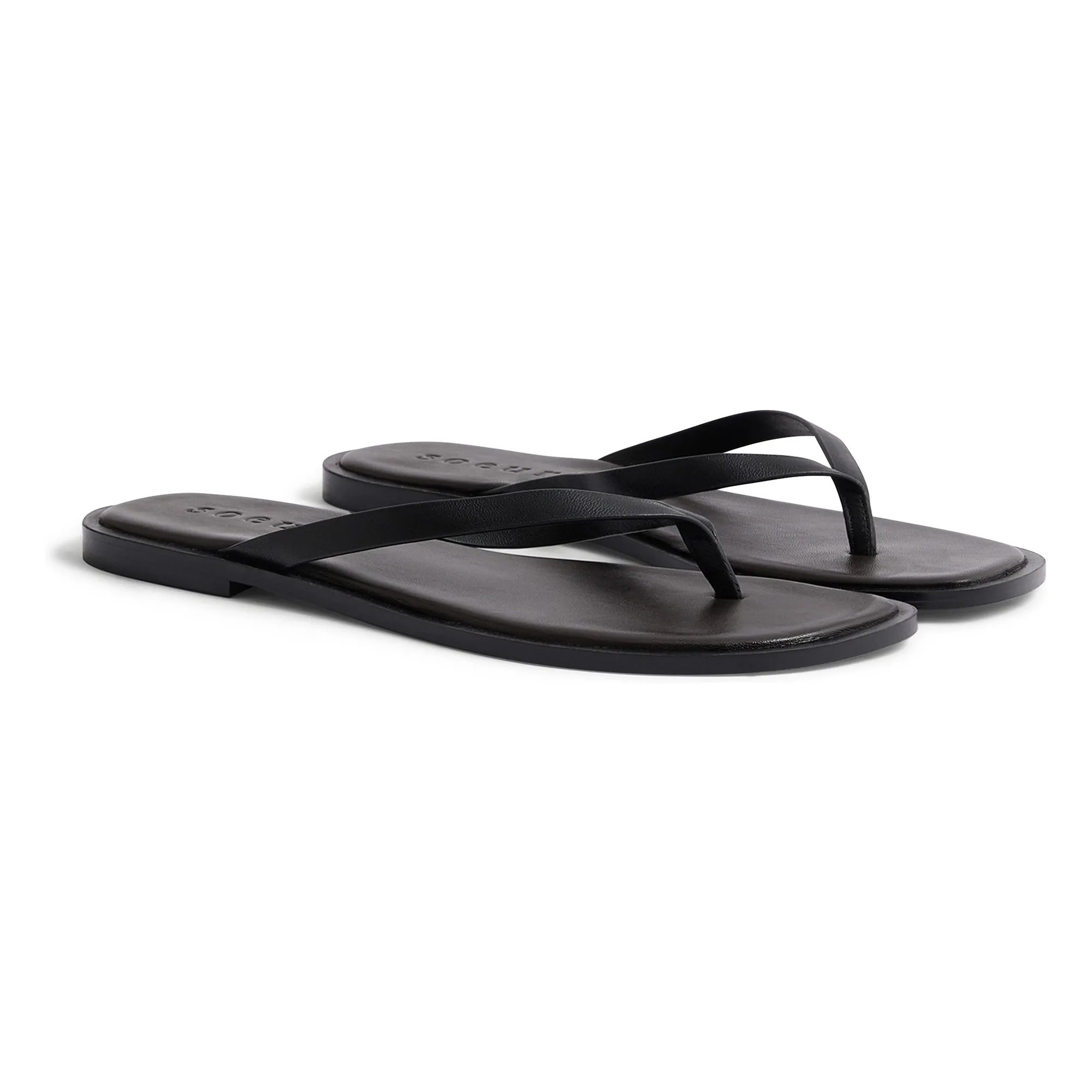 Sandales Haiku Cuir | Noir- Image produit n°3