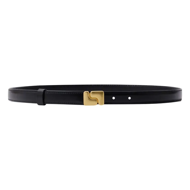 Ceinture Ninon Mini Cuir | Noir