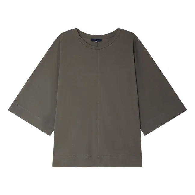 T-shirt Helsinki Coton | Gris ardoise