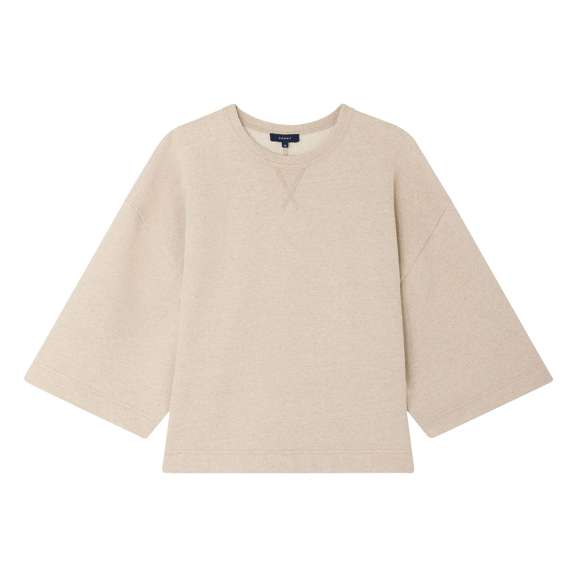 Soeur Heather Beige Iksan Sweatshirt